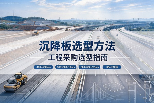 合阳沉降板选择方法