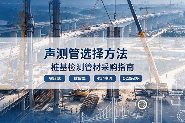 合阳声测管选型标准