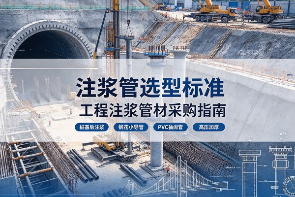 合阳注浆管选型标准