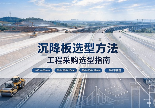 合阳沉降板选择方法