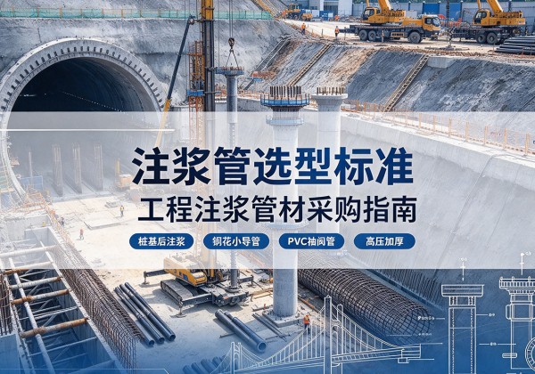 合阳注浆管选型标准